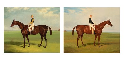 Lot 53 - British School 19th-20th Century Racehorses...