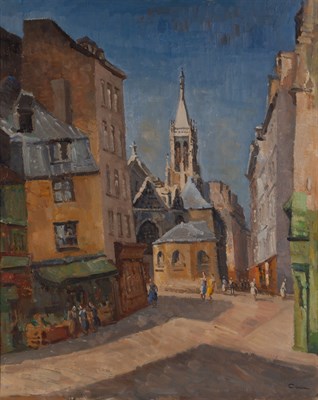 Lot 6 - Edmond Ceria French, 1884-1955 Street View...