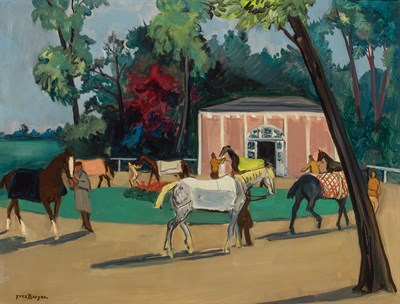Lot 34 - Yves Brayer French, 1907-1990 Promenade des...