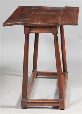 Lot 555 - Continental Baroque Walnut Joined Trestle...