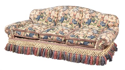 Lot 715 - Three-Cushion Sofa Height 33 1/2 inches (85.1...