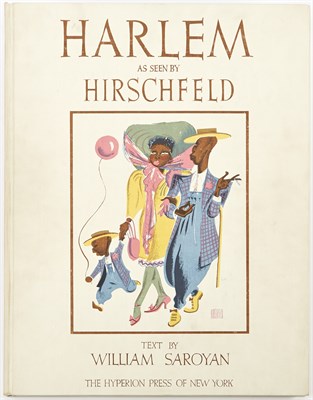 Lot 251 - Al Hirschfeld and William Saroyan Harlem as...