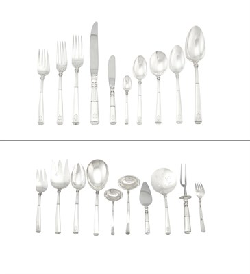 Lot 215 - Gorham Sterling Silver Epic Pattern Flatware...