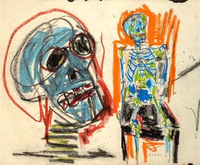 Lot 84 - James Rizzi American, 1950-2011 Skull and...