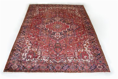 Lot 272 - Heriz Carpet Northwest Iran, mid 20th century...