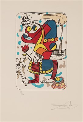 Lot 40 - Salvador Dalí (1904-1989) JOKER (FIELD 72-4)...