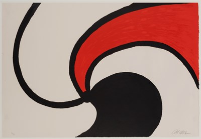 Lot 22 - Alexander Calder (1898-1976) SPIRAL Color...