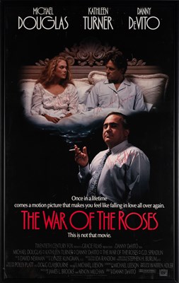 Lot 319 - Film Poster The War of the Roses. Poster...