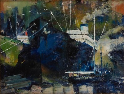 Lot 21 - John Grabach American, 1886-1981 The Ocean...