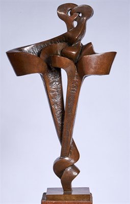 Lot 1052 - Sorel Etrog Canadian, 1933-2014 Two Dancers,...