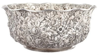 Lot 195 - American Sterling Silver Bowl Height 3 3/4...