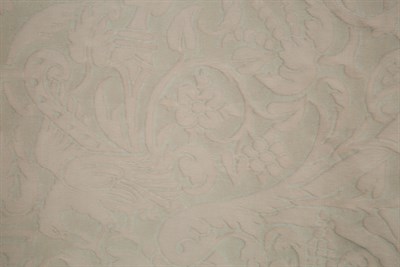 Lot 105 - Group of Nine Fortuny Cream Cotton Panels In...