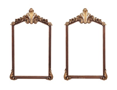 Lot 305 - Pair of Régence Style Parcel Gilt Mahogany...