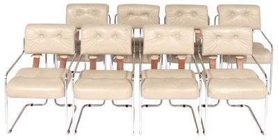 Lot 264 - Set of Eight Guido Faleschini Tubular Metal...