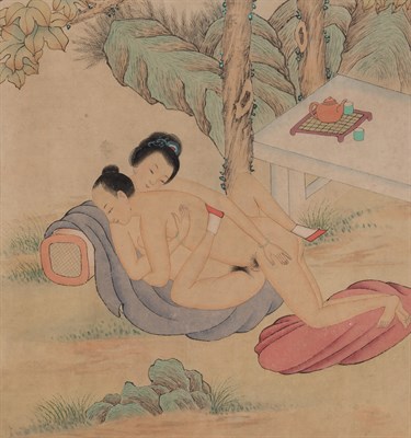 Lot 163 - Chinese School Qing Dynasty Album of ten...