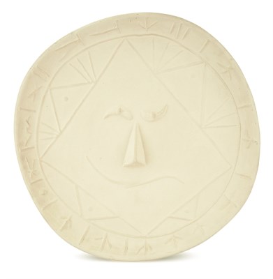 Lot 150 - Pablo Picasso (1881-1973) VISAGE GÉOMÉTRIQUE...