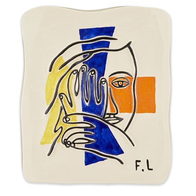 Lot 91 - After Fernand Léger (1881-1955) VISAGE AUX...