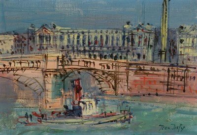 Lot 20 - Jean Dufy French, 1888-1964 Paris, Pont de la...