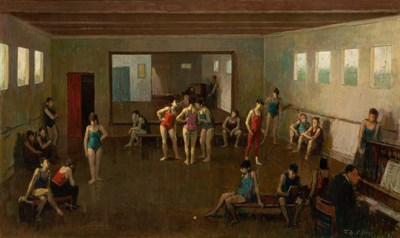 Lot 82 - Tully Filmus American, 1903-1998 Rehearsal...