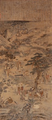 Lot 161 - A Chinese Painting After Tang Ying (1470-1524)...