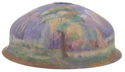 Lot 363 - Pairpoint Corporation Reverse Painted Glass...