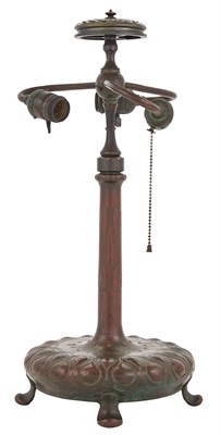 Lot 235 - Tiffany Studios Bronze Table Lamp Base First...