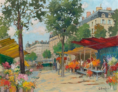 Lot 38 - Constantin Kluge French, 1912-2003 Place des...