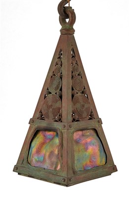 Lot 238 - Tiffany Studios Moorish Style Bronze and...