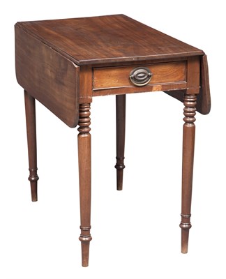 Lot 159 - Regency Mahogany Pembroke Table Height 28 1/2...