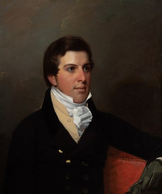 Lot 7 - John Wesley Jarvis American, 1780-1840...