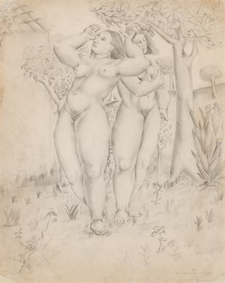 Lot 4 - Mariano Rodriguez Cuban, 1912-1990 Banistas,...