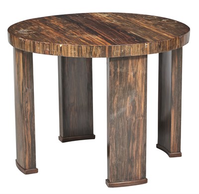 Lot 156 - Art Deco Style Macassar Ebony Side Table...