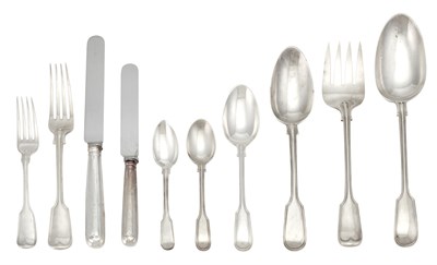 Lot 164 - Assembled English Sterling Silver Flatware...