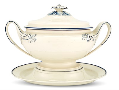 Lot 132 - Wedgwood Creamware Tureen, Cover and Stand...