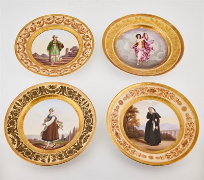 Lot 154 - Group of Four Continental Gilt and...