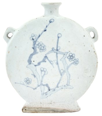 Lot 331 - A Korean Blue and White Earthenware...