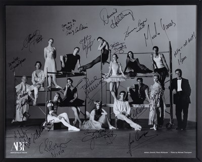 Lot 170 - [Ballet] An American Ballet Theater Signed...