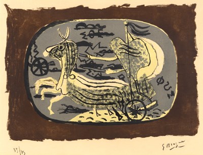 Lot 44 - Georges Braque (1882-1963) PHAÉTON, CHAR I...