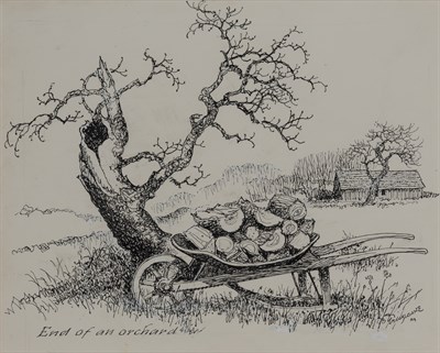Lot 95 - Eric Sloane American, 1905-1985 End of an...