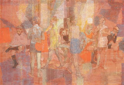 Lot 1073 - Isabel Bishop American, 1902-1988 Recess, No....