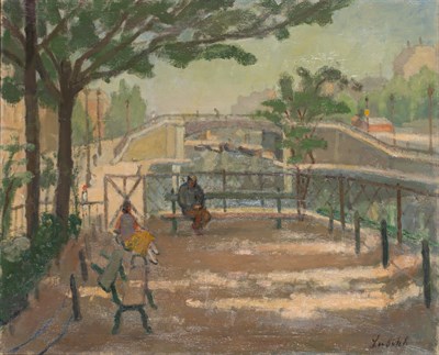 Lot 41 - Ossip Lubitch French, 1896-1986 Park...