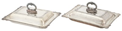 Lot 339 - Assembled Pair of George V Sterling Silver...