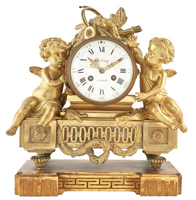 Lot 186 - Louis XVI Style Gilt Bronze and Giltwood...
