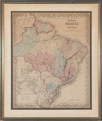 Lot 725 - [MAPS] COLTON, JOSEPH H. Brazil and Guyana New...