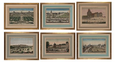Lot 102 - Various Artists [FRENCH ARCHITECTURAL VIEWS]...