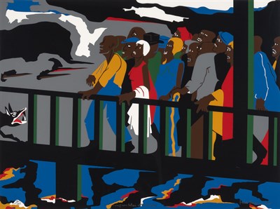 Lot 90 - Jacob Lawrence (1917-2000) CONFRONTATION AT...