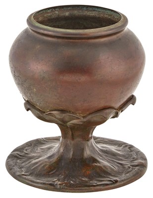 Lot 255 - Tiffany Studios Bronze Oil Lamp Base Model no....