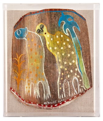 Lot 48 - Manuel Mendive Cuban, b. 1944 Untitled (Two...