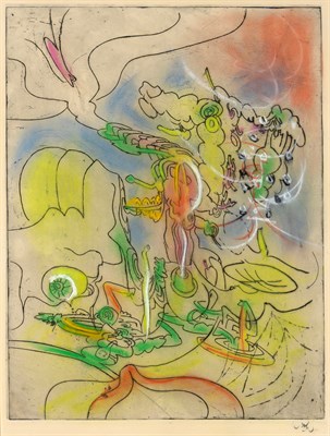 Lot 106 - Roberto Matta (1911-2002) [COMPOSITION] Color...