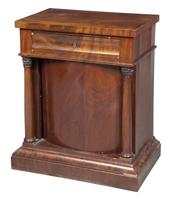 Lot 242 - Danish Mahogany Bedside Cupboard